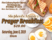 Annual Prayer Breakfast - June  8th