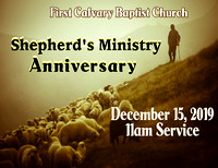 Shepherd's Anniversary - Dec 15th