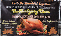 Thanksgiving Dinner (20th)